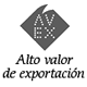 ALTO VALOR DE EXPORTACIÓN